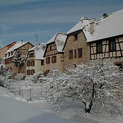Vakantiehuis La Maison Bleue im Zentrum des Elsass in Berghe