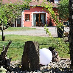 Vakantiehuis Ruhiges Ferienhaus mit Garten an der Weinstraß
