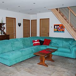 Vakantiehuis mit Gemeinschaftsgarten und Grill