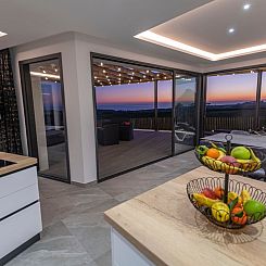 Vakantiehuis Villa mit Meerblick und privatem Spa - les gît