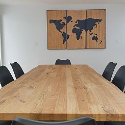 Vakantiehuis neues Haus in Meeresnähe mit beheiztem Pool