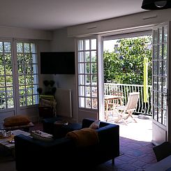Vakantiehuis Villa mit Blick auf das Wasser