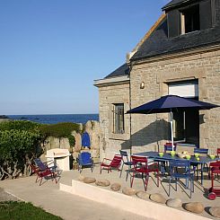 Vakantiehuis Villa "Le Viben" mit Blick auf das Wasser
