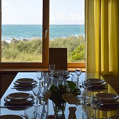 Vakantiehuis Villa "Le Viben" mit Blick auf das Wasser