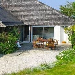 Vakantiehuis Villa "Cobalan" mit Blick auf das Wasser