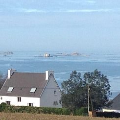Vakantiehuis Villa "Cobalan" mit Blick auf das Wasser