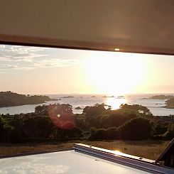 Vakantiehuis neues Haus mit blendendem Meerblick