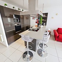 Appartement Ruhige Wohnung Panoramablick auf Meer und Berge