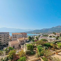 Appartement Ruhige Wohnung Panoramablick auf Meer und Berge