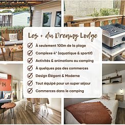 Appartement Dreamy Lodge - Genuss, Strand in 100m