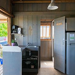 «Lodgehut op palen»