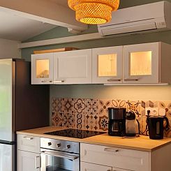 Vakantiehuis Gîte im Herzen der Weinberge, Terrasse mit ate