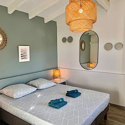 Vakantiehuis im Herzen eines Weinguts, schattige Terrasse mi