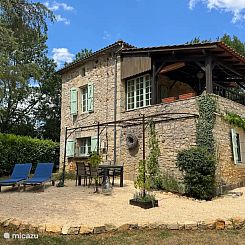 Les Tulipes, maison bleue