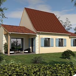 Vrijstaande woning in Gourdon