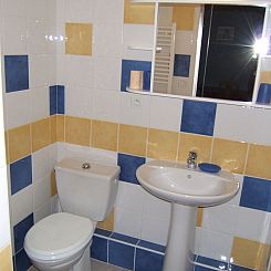 Vakantiehuis Doppelzimmer - Gartenblick