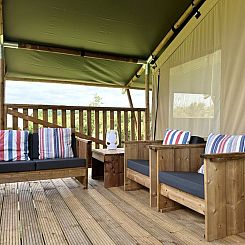 Glamping tent
