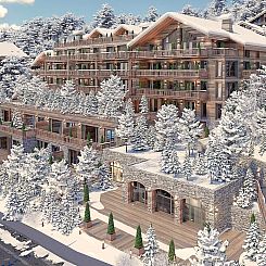 Appartement in Meribel