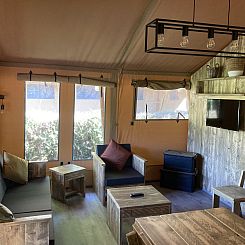 Safari Tent XXL + jacuzzi