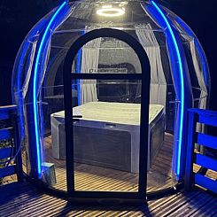 Safari Tent XXL + jacuzzi