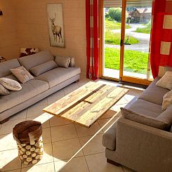 Vakantiehuis Chalet "Le Flocon Bleu" mit Blick auf das Wasse