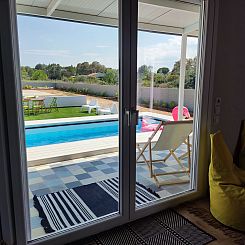 Vakantiehuis Kinderfreundliche Pool Villa 5p Seaside Beach F