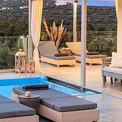 Vakantiehuis Olivengrüne Villa mit privatem beheiztem Pool