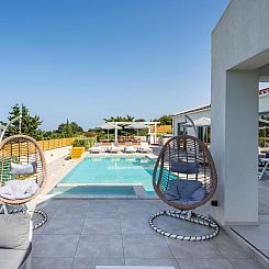 Vakantiehuis Villa White Harmony 6km vom Strand entfernt mit
