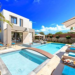 Vakantiehuis "Minoas Villa" mit Whirlpool