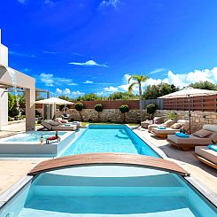 Vakantiehuis "Minoas Villa" mit Whirlpool