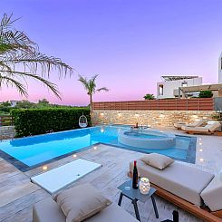 Vakantiehuis "Minoas Villa" mit Whirlpool