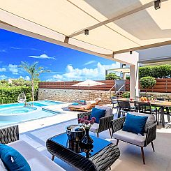 Vakantiehuis "Minoas Villa" mit Whirlpool