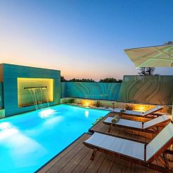 Vakantiehuis in Kavallos mit Grill, Terrasse und Garten