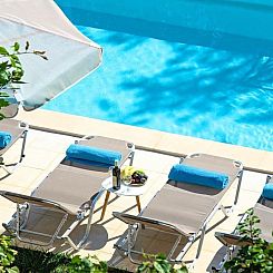 Vakantiehuis Villa "Grand View" mit Blick auf das Wasser