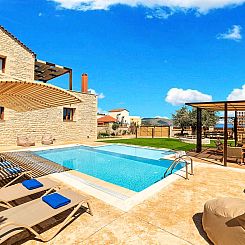 Vakantiehuis Cretan Sunrise Villa Beheizter Privatpool