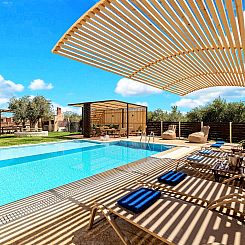 Vakantiehuis Cretan Sunrise Villa Heated Pool