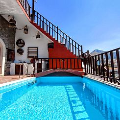 Vakantiehuis Steinhaus Erato Privater Pool Landschaftliche K