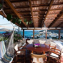 Vakantiehuis Meerblick-Ferienhaus Argyro in Mavrikiano.