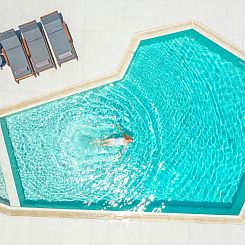 Vakantiehuis Großes Ferienhaus in Arkadi mit Großer Terras