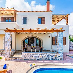 Vakantiehuis Wunderschönes Haus in Arkadi mit privatem Pool