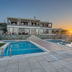Vakantiehuis Hochzeit Villa Anemomylos Beheizter Pool Jacuzz