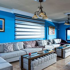 Vakantiehuis VILLA SANTORINI, WEIN DUNKLES MEER VILLEN