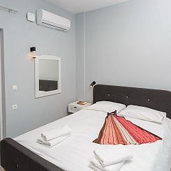 Appartement Wohnung in Kato Gouves mit Balkon, Seitenblick