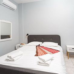 Appartement Wohnung in Kato Gouves mit Balkon, Seitenblick