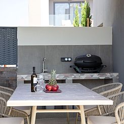 Vakantiehuis VillaSaints I - Pool und BBQ, Spaziergang zum S