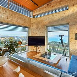 Vakantiehuis New Olives and Thyme, Meerblick mit 2 beheizten