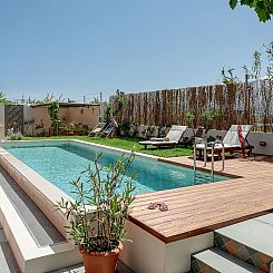 Vakantiehuis am Strand mit Pool für eine oder zwei Familien