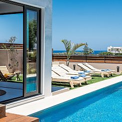 Vakantiehuis Ferienvilla "Fos" mit Blick auf das Wasser