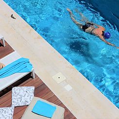 Vakantiehuis Ferienvilla "Fos" mit Blick auf das Wasser