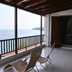 Vakantiehuis Geräumiges Ferienhaus in Chania mit Meerblick